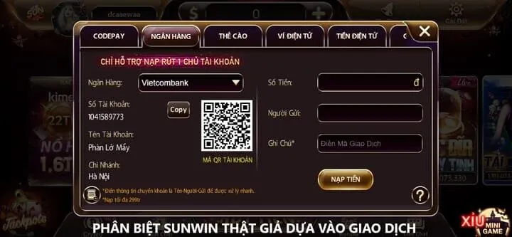 Các tiêu chí để Phân biệt Sunwin thật giả